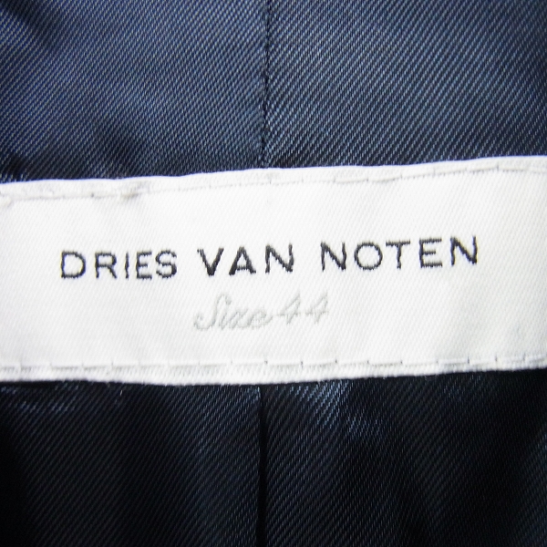 実際に弊社で買取させて頂いたDRIES VAN NOTEN/ドリス・ヴァン・ノッテン ダブルテーラードジャケット/44の画像 2枚目