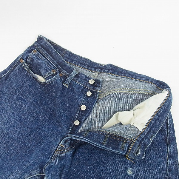 実際に弊社で買取させて頂いたDENIME/ドゥニーム インディゴ デニムパンツ 34の画像 2枚目