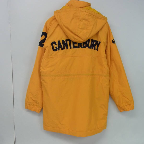 実際に弊社で買取させて頂いたCANTERBURY/カンタベリー バックロゴ 中綿ベンチコート/Mの画像 1枚目