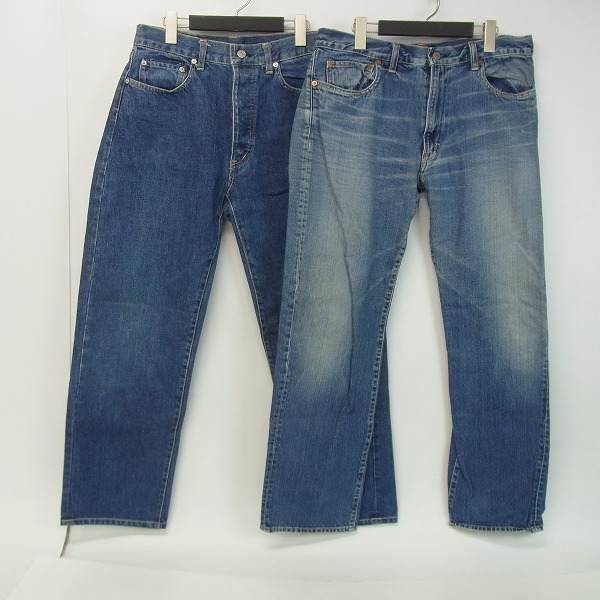 実際に弊社で買取させて頂いたハリウッドランチマーケット/ブルーブルー デニムパンツ/オーバーオール 6点セットの画像 2枚目