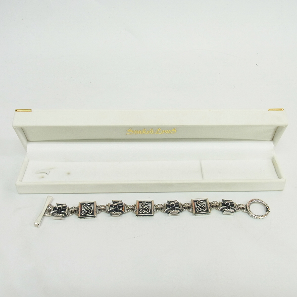 実際に弊社で買取させて頂いたDEALDESIGN/ディールデザイン SNAKED LOWS/スネイキッドロウズ ブレスレット sn-001の画像 8枚目