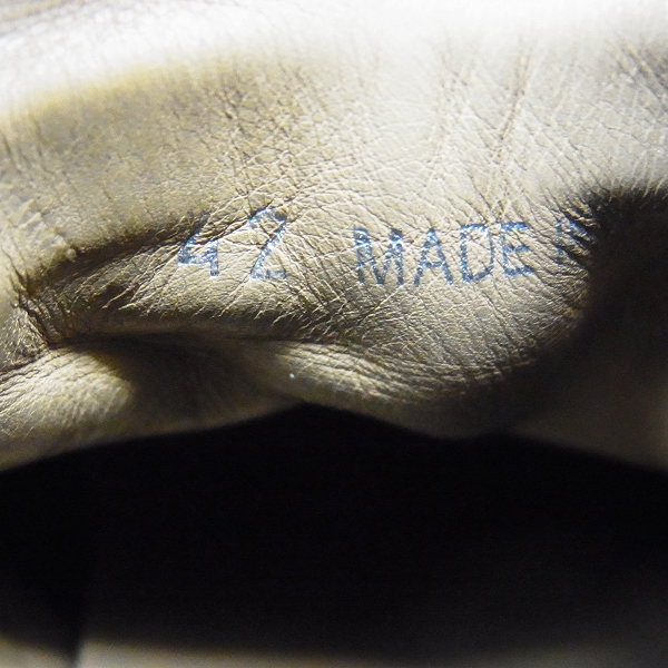 実際に弊社で買取させて頂いたJIMMY CHOO/ジミーチュウ チャッカスウェードブーツ/スエード/42の画像 5枚目