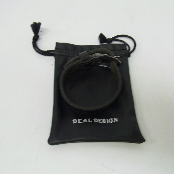実際に弊社で買取させて頂いたDEALDESIGN/ディールデザイン レザーブレスレットの画像 5枚目