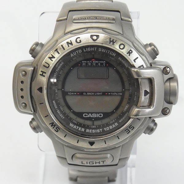 実際に弊社で買取させて頂いたPRO TREK/プロトレック HUNTING WORLD/ハンティングワールド PRT-4000HWJ【動作未確認】