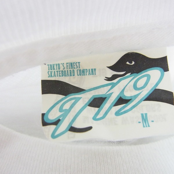 実際に弊社で買取させて頂いたT19 x FRAGMENT DESIGN/T19×フラグメント DESTROY TEE Tシャツ/Mの画像 2枚目