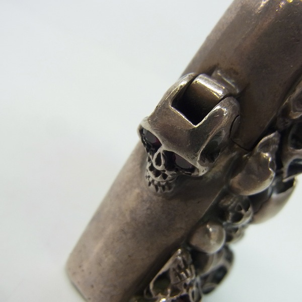 実際に弊社で買取させて頂いたSTANLEY GUESS/スタンリーゲス マルチスカルZIPPOw/ストーンアイズ/ラージ の画像 3枚目