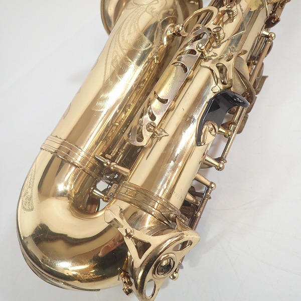 実際に弊社で買取させて頂いた★SELMER/セルマー SA80 アルトサックス スーパーアクション 彫刻あり の画像 5枚目