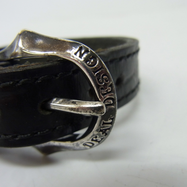 実際に弊社で買取させて頂いたDEALDESIGN/ディールデザイン レザーブレスレットの画像 2枚目