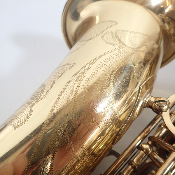 実際に弊社で買取させて頂いた★SELMER/セルマー SA80 アルトサックス スーパーアクション 彫刻あり の画像 7枚目