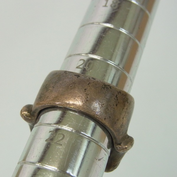 実際に弊社で買取させて頂いたTHIRTEEN DESIGNS/サーティーンデザインズ マッドスカルリング 21号の画像 6枚目