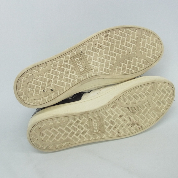 実際に弊社で買取させて頂いたPLAY COMMEdesGARCONS×CONVERSE/プレイ ギャルソン×コンバース コラボスニーカー/ハイカット/28の画像 2枚目