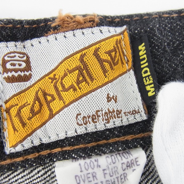 実際に弊社で買取させて頂いたCOREFIGHTER/コアファイター TROPICAL HELL/トロピカル ヘル デニムパンツ Size:M(34)の画像 3枚目