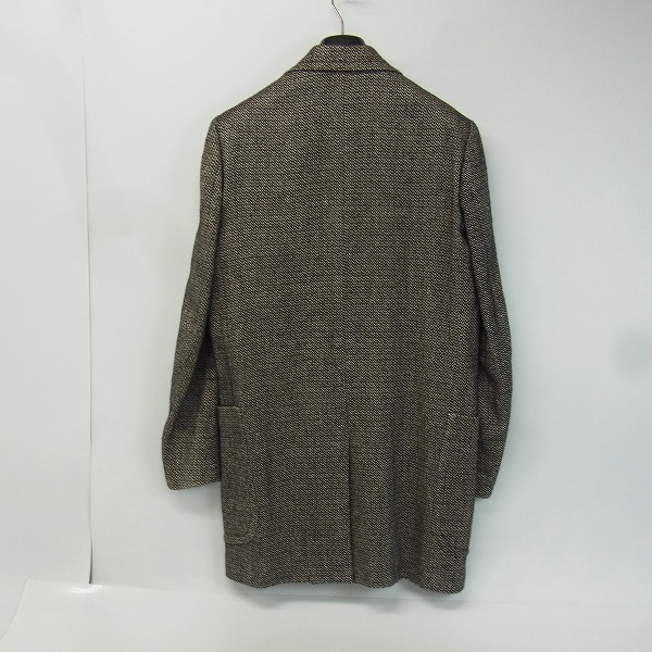 実際に弊社で買取させて頂いたkolor/カラー Herringbone W-Breasted Coat/ヘリンボーン ダブルブレストコート 14WCM-CO1101/3の画像 1枚目