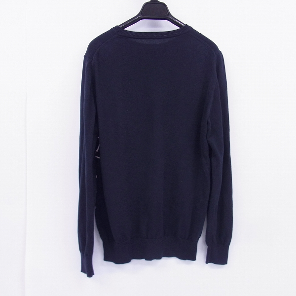 実際に弊社で買取させて頂いたSOPHNET/ソフネット 16SS MULTI MIX CREW NECK KNIT/星条旗ロゴニット/160124/Mの画像 1枚目
