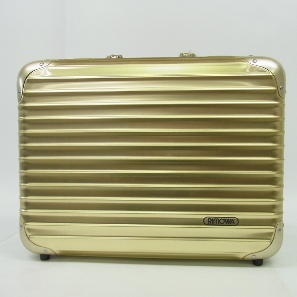 実際に弊社で買取させて頂いたRIMOWA/リモワ TOPAS GOLD/トパーズ ゴールド Aktenkoffer/アクテンコファー アタッシュケース/914.14の画像 1枚目