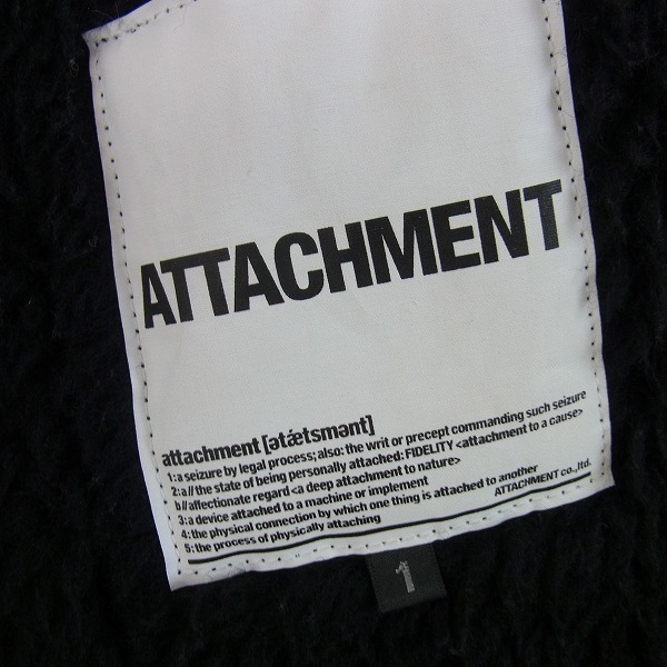 実際に弊社で買取させて頂いたATTACHMENT/アタッチメント N-2Bタイプ 裏ボアジャケット 1の画像 2枚目