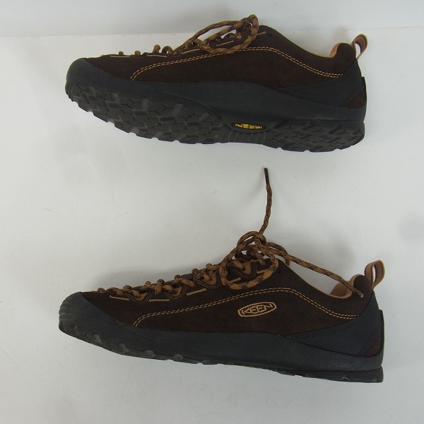 実際に弊社で買取させて頂いたKEEN/キーン レディース ジャスパー スニーカー 1014847 ブラウン/25の画像 3枚目
