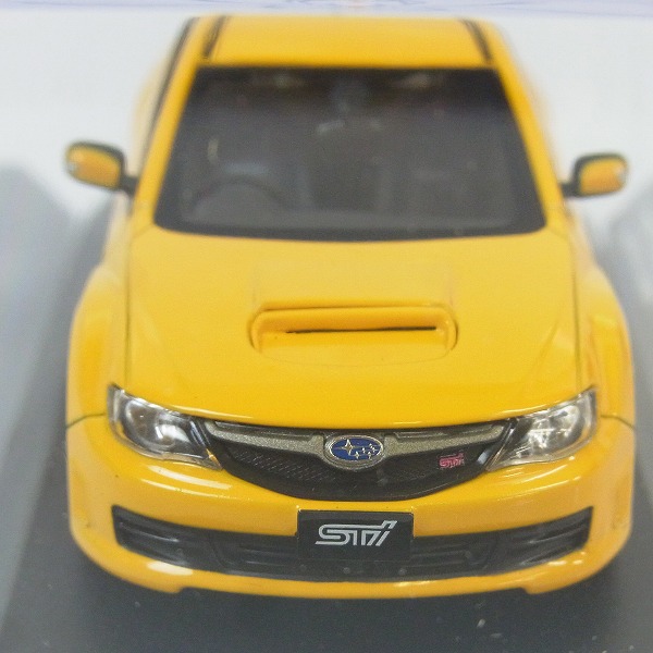 実際に弊社で買取させて頂いたKYOSHO/京商 ミニカー SUBARU IMPREZA WRX/スバル ミニカーコレクション 1/43の画像 2枚目