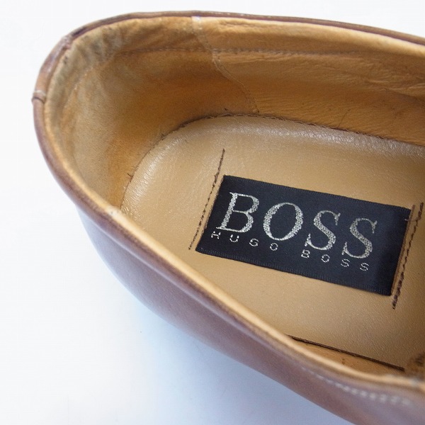 実際に弊社で買取させて頂いたHUGO BOSS/ヒューゴボス レザーシューズ 43の画像 4枚目