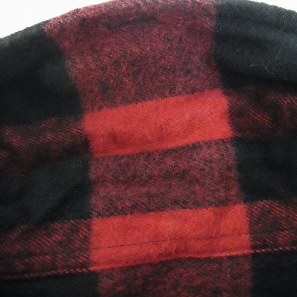 実際に弊社で買取させて頂いたSOPHNET./ソフネット ダメージ フランネル チェックシャツ SOPH-178063/Lの画像 5枚目