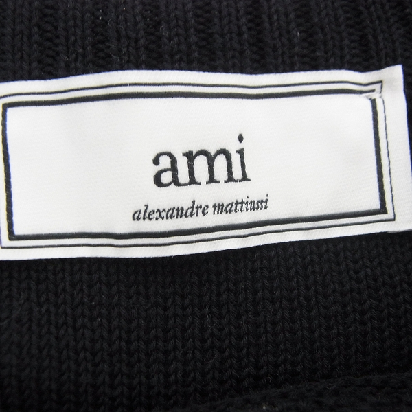 実際に弊社で買取させて頂いたAmi Alexandre Mattiussi/アミ クルーネックニットセーター Sの画像 2枚目