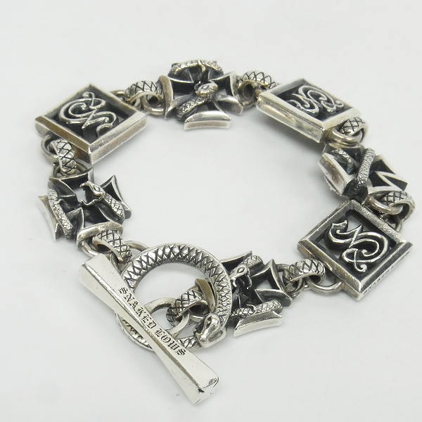 実際に弊社で買取させて頂いたDEALDESIGN/ディールデザイン SNAKED LOWS/スネイキッドロウズ ブレスレット sn-001