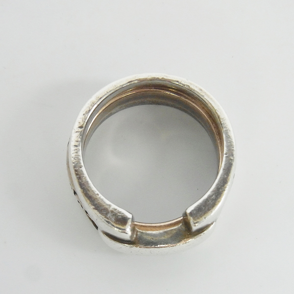 実際に弊社で買取させて頂いたLord Camelot/ロードキャメロット 3連 デザイン リング LC-617/13号の画像 3枚目