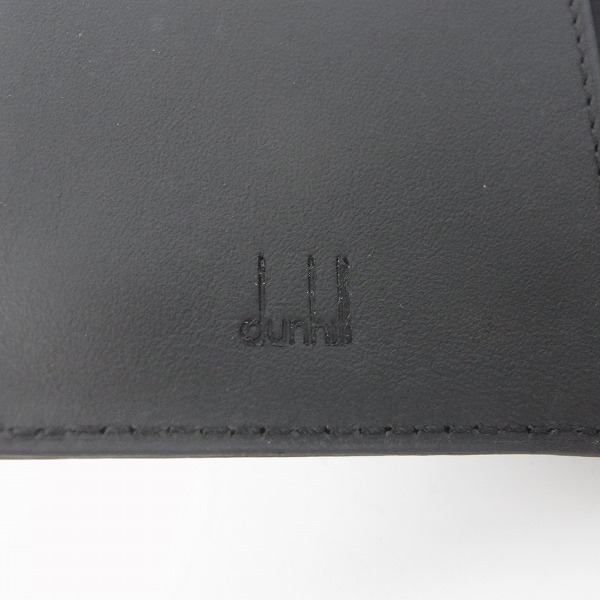 実際に弊社で買取させて頂いたdunhill/ダンヒル レザー カードケース/名刺入れ ブラックの画像 4枚目