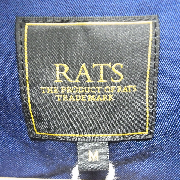 実際に弊社で買取させて頂いたRats/ラッツ 16SS レーヨン プリント オープンカラー/ハーフボタン 半袖 シャツ 16RS-0605/Mの画像 2枚目