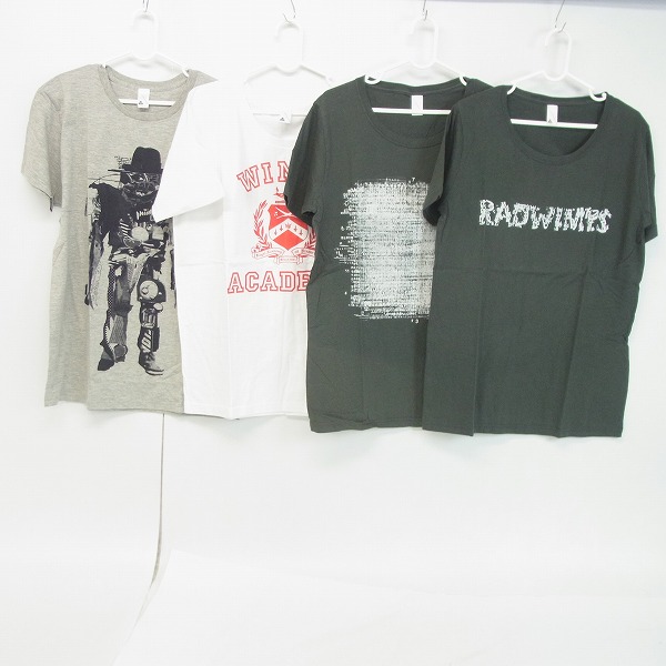 実際に弊社で買取させて頂いたRADWIMPS/ラッドウィンプス 春ウララ/イルトコロニー/絶体絶命 TOUR バンドTシャツ L/4点セット