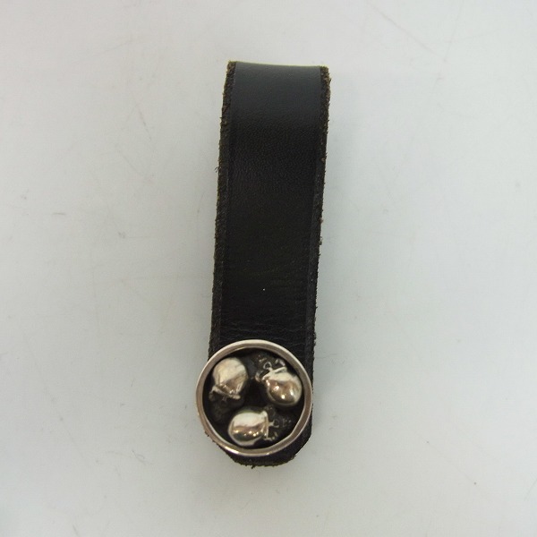 実際に弊社で買取させて頂いた【証明書】STANLEY GUESS/スタンリーゲス ベルトループ 3スカルポストの画像 1枚目