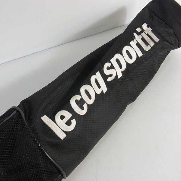 実際に弊社で買取させて頂いた★【フード欠品】le coq sportif/ルコック セルフスタンドクラブケース QQ5050 2017年モデル 47インチ対応 ブラックの画像 8枚目