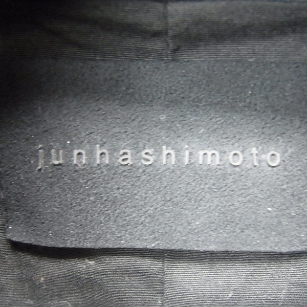 実際に弊社で買取させて頂いたjunhashimoto/ジュンハシモト レザージャケット LTE015 ジップレザーシャツジャケット 2の画像 2枚目