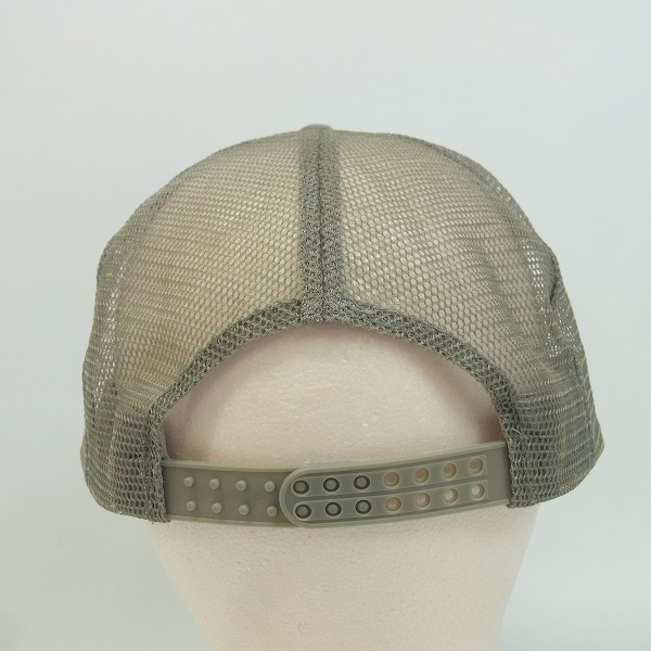 実際に弊社で買取させて頂いたCOREFIGHTER/コアファイター ロゴプリント メッシュキャップ/帽子 グレーの画像 3枚目