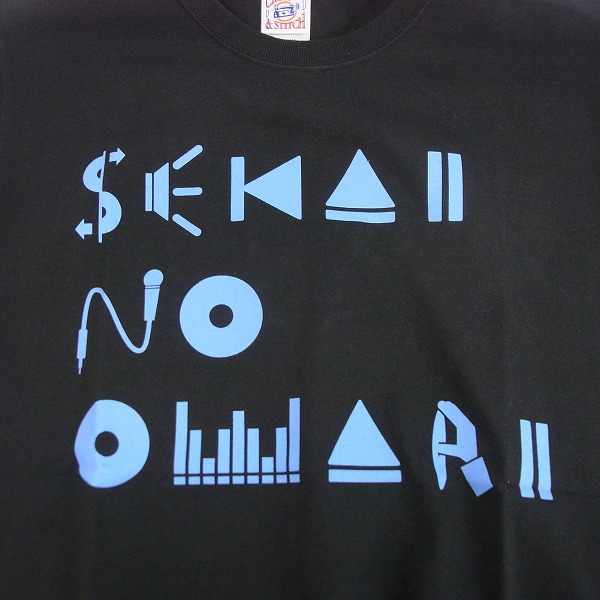 実際に弊社で買取させて頂いたSEKAI NO OWARI/セカイノオワリ 2010 ONE MAN TOUR IN AUTUMN バンドTシャツ M/2点セットの画像 4枚目