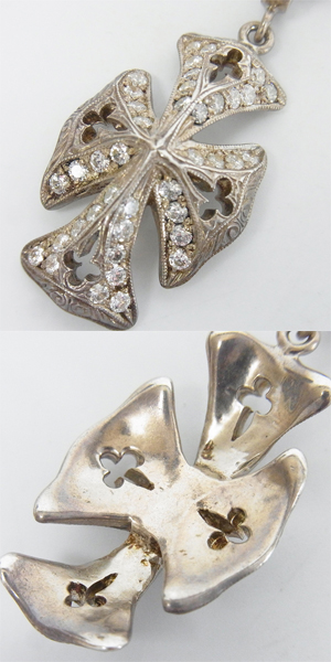 実際に弊社で買取させて頂いたLoree Rodkin/ローリーロドキン クロスペンダントネックレスの画像 3枚目