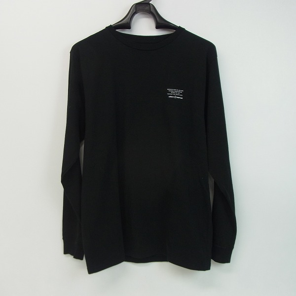 実際に弊社で買取させて頂いたunfiorm experiment/ユニフォームエクスペリメント ロゴ入りロンT UE-180070/3