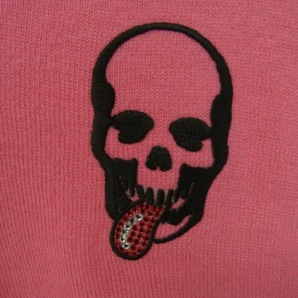 実際に弊社で買取させて頂いたlucien pellat-finet/ルシアンペラフィネ カシミヤセーター スカル Mの画像 5枚目