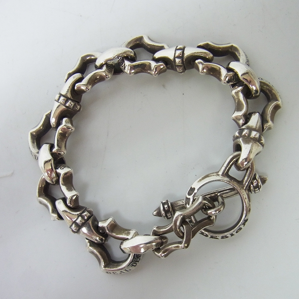 実際に弊社で買取させて頂いたDEAL DESIGN/ディールデザイン スパイクビットブレスレット