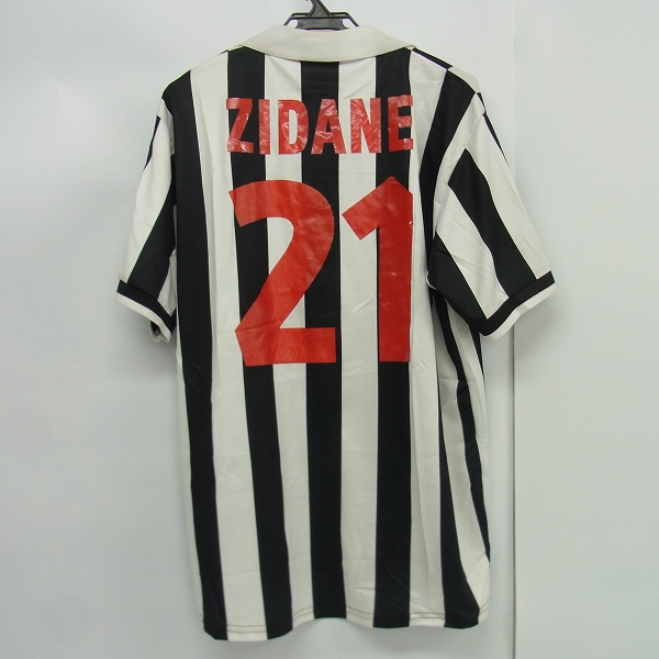 実際に弊社で買取させて頂いたKappa/カッパ ユヴェントスFC ホームユニフォーム #21 ジネディーヌ・ジダン/Lの画像 1枚目