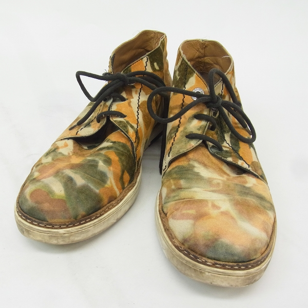 実際に弊社で買取させて頂いたJIMMY CHOO/ジミーチュウ チャッカスウェードブーツ/スエード/42