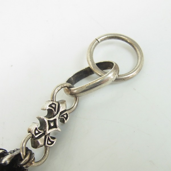 実際に弊社で買取させて頂いた【ギャラ有】CRAZY PIG/クレイジーピッグ SKULL FOR SKULL ウォレットチェーン #415の画像 4枚目