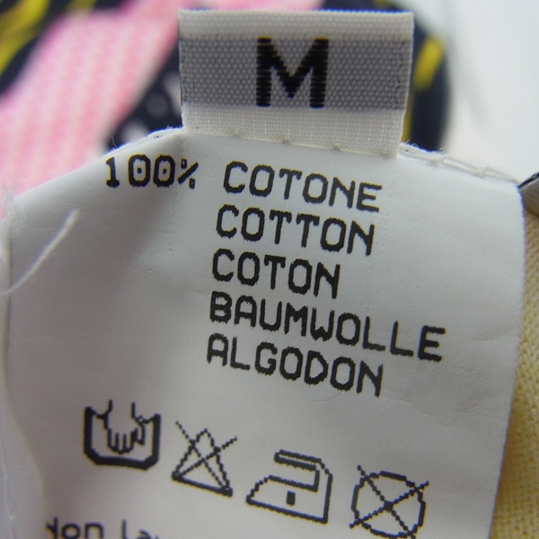 実際に弊社で買取させて頂いたlucien pellat-finet/ルシアンペラフィネ ガールプリント スカル総柄 カットソー/Tシャツ Mの画像 4枚目