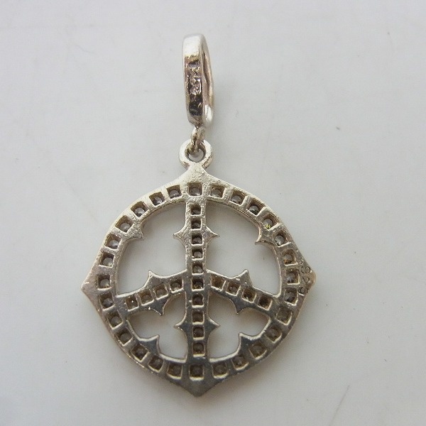 実際に弊社で買取させて頂いた【ギャラ付き】Loree Rodkin/ローリーロドキン SMALL PEACE SING PENDANT/ピースペンダントの画像 2枚目