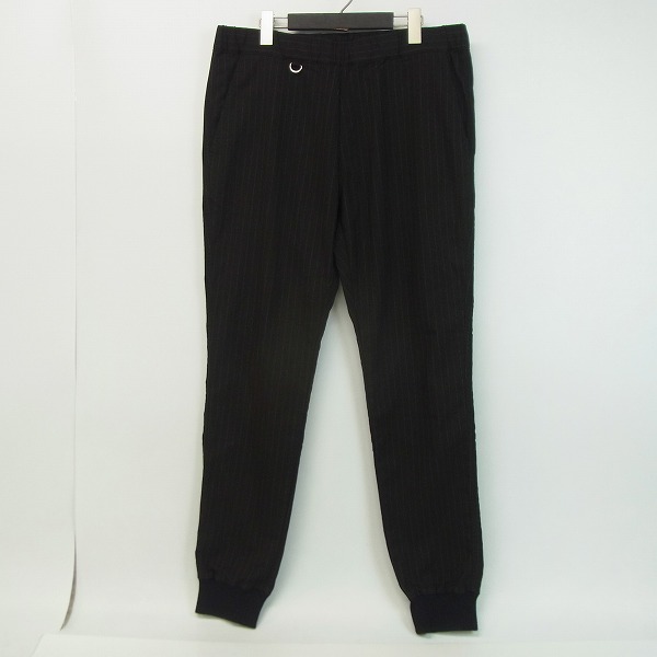 実際に弊社で買取させて頂いたunfiorm experiment/ユニフォームエクスペリメント ストライプ リブパンツ UE-167063/4