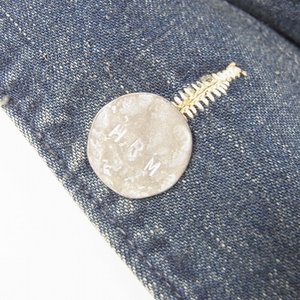 実際に弊社で買取させて頂いたBLUE BLUE ARIGATO/ブルーブルー デニムジャケット/3の画像 6枚目