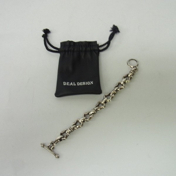 実際に弊社で買取させて頂いたDEAL DESIGN/ディールデザイン スパイクビットブレスレットの画像 5枚目