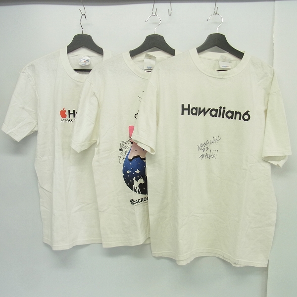 実際に弊社で買取させて頂いたHawaiian6/3P3B 他 バンドTシャツ L/XL 9点セットの画像 1枚目