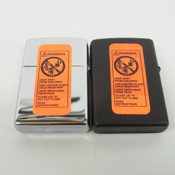 実際に弊社で買取させて頂いたZIPPO/ジッポー HUNTING WORLD/ハンティングワールド マット加工/鏡面仕上げ 2000年製 2点セットの画像 1枚目