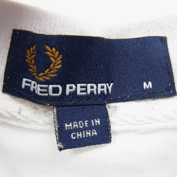 実際に弊社で買取させて頂いたFRED PERRY/フレッドペリー×STUSSY/ステューシー ポロシャツ/Mの画像 2枚目